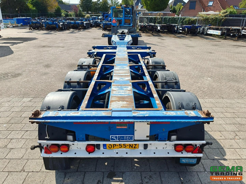 Контейнеровоз/ Сменна каросерия полуремарке D-Tec FLEXITRAILER 3-Assen SAF - MULTI - Schijfremmen - LiftAs - Alle Aansluitingen - 4819KG - 04/2026 APK: снимка 8