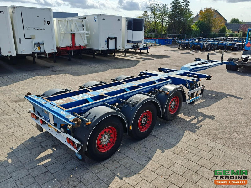 D-Tec FLEXITRAILER 3-Assen SAF - MULTI - Schijfremmen - LiftAs - Alle Aansluitingen - 4819KG - 04/2026 APK - Контейнеровоз/ Сменна каросерия полуремарке: снимка 3 D-Tec FLEXITRAILER 3-Assen SAF - MULTI - Schijfremmen - LiftAs - Alle Aansluitingen - 4819KG - 04/2026 APK - Контейнеровоз/ Сменна каросерия полуремарке: снимка 3
