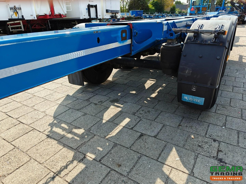 Контейнеровоз/ Сменна каросерия полуремарке D-Tec FLEXITRAILER 3-Assen SAF - MULTI - Schijfremmen - LiftAs - Alle Aansluitingen - 4819KG - 04/2026 APK: снимка 15