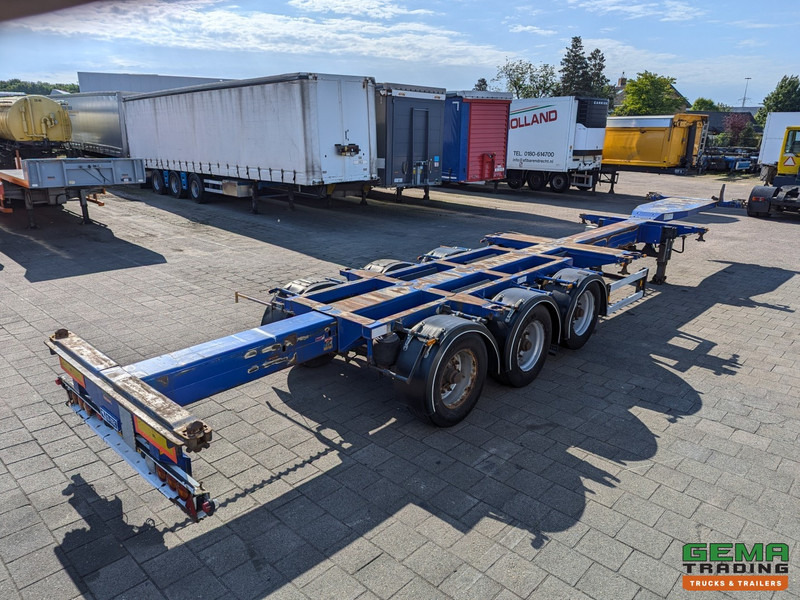 D-Tec FT-43-03V 3-Assen BPW - MULTI - Trommelremmen - Lift-as - Alle Aansluitingen - Контейнеровоз/ Сменна каросерия полуремарке: снимка 1 D-Tec FT-43-03V 3-Assen BPW - MULTI - Trommelremmen - Lift-as - Alle Aansluitingen - Контейнеровоз/ Сменна каросерия полуремарке: снимка 1