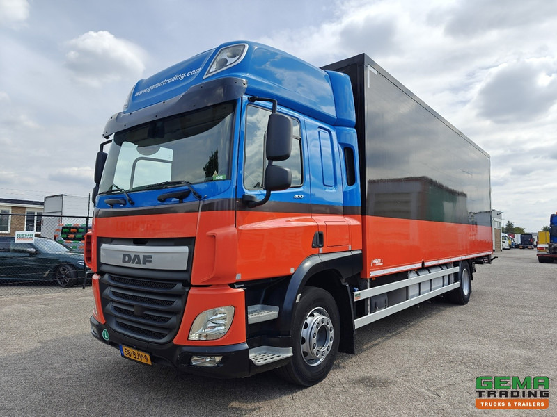 DAF CF 400 FA 4x2 Spacecab Euro6C - StandAirco - GeslotenBak 8.1M - Laadklep 2000KG - Vangmuil - 10/2025 APK - Камион фургон: снимка 1 DAF CF 400 FA 4x2 Spacecab Euro6C - StandAirco - GeslotenBak 8.1M - Laadklep 2000KG - Vangmuil - 10/2025 APK - Камион фургон: снимка 1