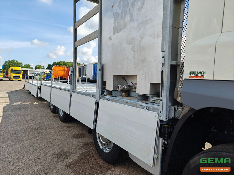 Автовоз камион DAF CF 430 FAX 8x2/6 Dagcabine Euro6D - Machine Transporter + 2assige Aanhanger - Hydraulische Rampen - Afneembare 10.000L WaterTank - 20.000km! Origineel: снимка 11
