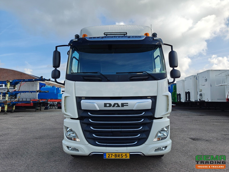 Автовоз камион DAF CF 430 FAX 8x2/6 Dagcabine Euro6D - Machine Transporter + 2assige Aanhanger - Hydraulische Rampen - Afneembare 10.000L WaterTank - 20.000km! Origineel: снимка 8