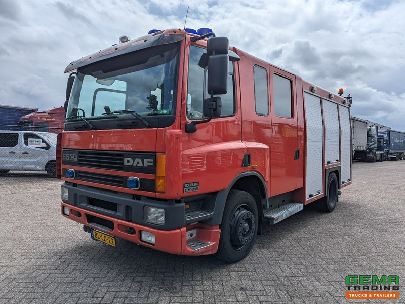 DAF CF65.240 4x2 Euro2 Godiva/Kenbri TS07 LD3.000 HD250 T1.500Liters - 7 persoons - Пожарна кола: снимка 1 DAF CF65.240 4x2 Euro2 Godiva/Kenbri TS07 LD3.000 HD250 T1.500Liters - 7 persoons - Пожарна кола: снимка 1
