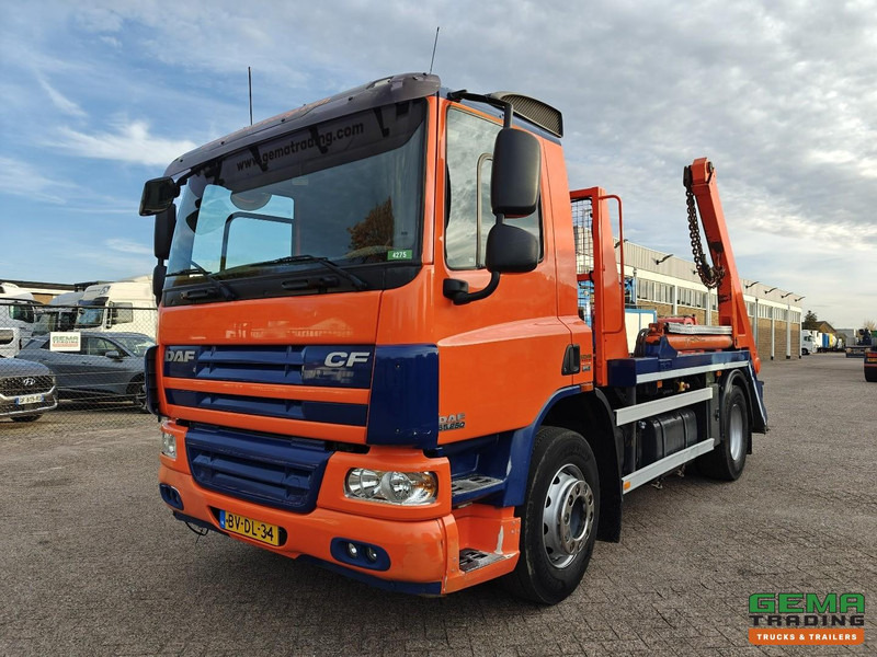 DAF FA CF 65.250 4x2 Dagcab Euro5 - Hyvalift PortaalSysteem 12T - Handgeschakeld - Ringfeder Vangmuil - Мултилифт за контейнери камион: снимка 1 DAF FA CF 65.250 4x2 Dagcab Euro5 - Hyvalift PortaalSysteem 12T - Handgeschakeld - Ringfeder Vangmuil - Мултилифт за контейнери камион: снимка 1