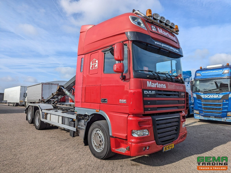 DAF FAS XF105.460 6x2 SuperSpaceCab Euro5 - VDL Haakarm Systeem 20T - Dubbele Vangmuil - LiftAs - 11/2025 APK - Мултилифт с кука камион: снимка 4 DAF FAS XF105.460 6x2 SuperSpaceCab Euro5 - VDL Haakarm Systeem 20T - Dubbele Vangmuil - LiftAs - 11/2025 APK - Мултилифт с кука камион: снимка 4