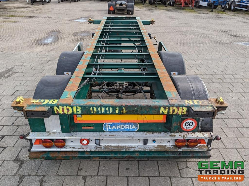 Flandria OP CC 2A 20FT 2-Assen ROR DrumBrakes - Leaf Suspension - 3120KG (O1789) - Контейнеровоз/ Сменна каросерия полуремарке: снимка 5 Flandria OP CC 2A 20FT 2-Assen ROR DrumBrakes - Leaf Suspension - 3120KG (O1789) - Контейнеровоз/ Сменна каросерия полуремарке: снимка 5