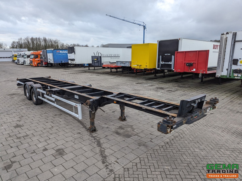 Floor FLCO 12-18 2-Assen BPW - Trommelremmen - 2x 20FT en 40FT Aansluiting - 4140KG - Контейнеровоз/ Сменна каросерия полуремарке: снимка 4 Floor FLCO 12-18 2-Assen BPW - Trommelremmen - 2x 20FT en 40FT Aansluiting - 4140KG - Контейнеровоз/ Сменна каросерия полуремарке: снимка 4