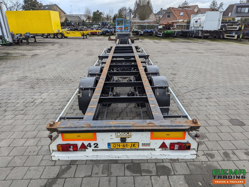 Floor FLCO 12-18 2-Assen BPW - Trommelremmen - 2x 20FT en 40FT Aansluiting - 4140KG - Контейнеровоз/ Сменна каросерия полуремарке: снимка 5 Floor FLCO 12-18 2-Assen BPW - Trommelremmen - 2x 20FT en 40FT Aansluiting - 4140KG - Контейнеровоз/ Сменна каросерия полуремарке: снимка 5