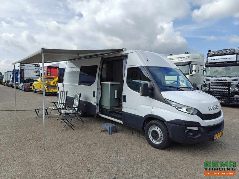 Iveco Daily 5-130 2 Persoons Camper - Airco/Boiler/Toilet - 134.000km - Fiamma Luifel - Fietsendrager - 05/2026 APK - Кемпер ван: снимка 1 Iveco Daily 5-130 2 Persoons Camper - Airco/Boiler/Toilet - 134.000km - Fiamma Luifel - Fietsendrager - 05/2026 APK - Кемпер ван: снимка 1