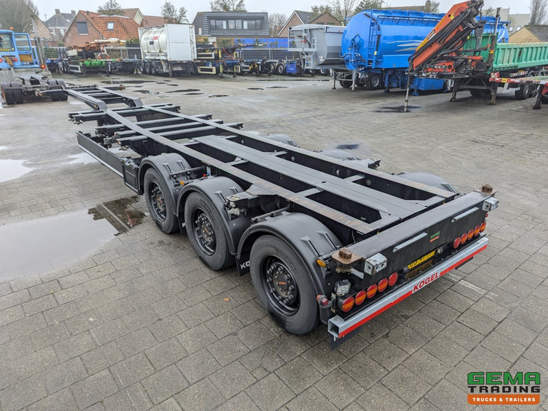 Kögel PORT 45 SIMPLEX BlackEdition - 2 LiftAssen - LZV Gekeurd - Alle aansluitingen - TOP! 07/2025APK - Контейнеровоз/ Сменна каросерия полуремарке: снимка 5 Kögel PORT 45 SIMPLEX BlackEdition - 2 LiftAssen - LZV Gekeurd - Alle aansluitingen - TOP! 07/2025APK - Контейнеровоз/ Сменна каросерия полуремарке: снимка 5