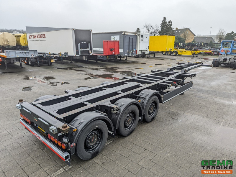 Kögel PORT 45 SIMPLEX BlackEdition - 2 LiftAssen - LZV Gekeurd - Alle aansluitingen - TOP! 07/2025APK - Контейнеровоз/ Сменна каросерия полуремарке: снимка 1 Kögel PORT 45 SIMPLEX BlackEdition - 2 LiftAssen - LZV Gekeurd - Alle aansluitingen - TOP! 07/2025APK - Контейнеровоз/ Сменна каросерия полуремарке: снимка 1
