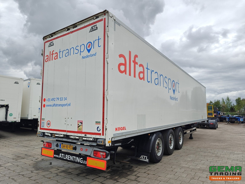 Kögel S24-1 3-Assen SAF - Gesloten Opbouw - Schijfremmen - NL trailer - Затворена каросерия полуремарке: снимка 4 Kögel S24-1 3-Assen SAF - Gesloten Opbouw - Schijfremmen - NL trailer - Затворена каросерия полуремарке: снимка 4