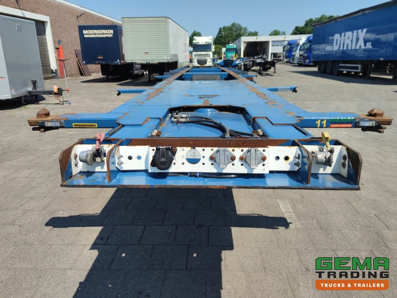 Krone SD 40 45 FT ContainerChassis 4720kg - BPW drum Brakes (O1503) - Контейнеровоз/ Сменна каросерия полуремарке: снимка 5 Krone SD 40 45 FT ContainerChassis 4720kg - BPW drum Brakes (O1503) - Контейнеровоз/ Сменна каросерия полуремарке: снимка 5
