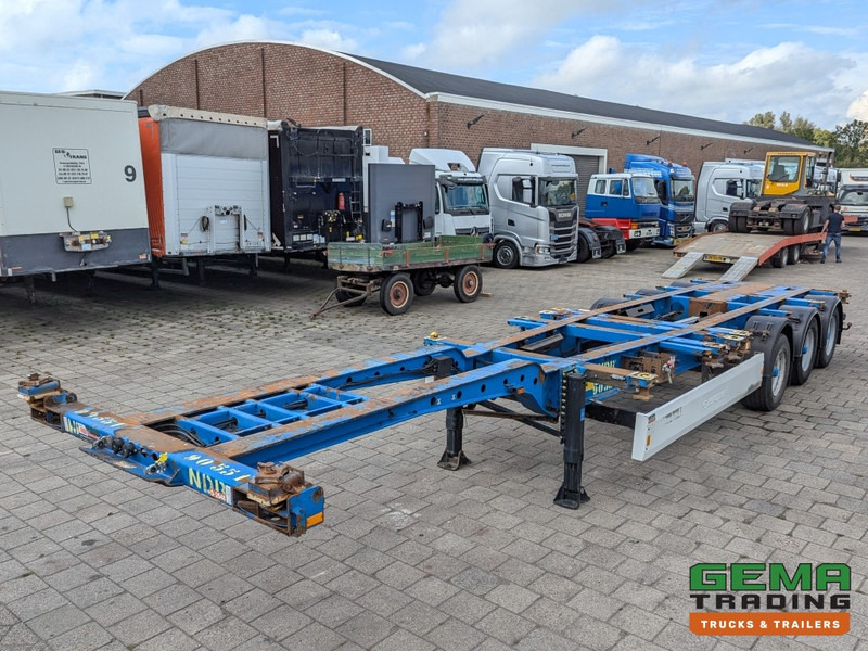 Krone SD27 3-Assen BPW Drumbrakes - 5530KG - All Connections - NOT SLIDING (O2048) - Контейнеровоз/ Сменна каросерия полуремарке: снимка 2 Krone SD27 3-Assen BPW Drumbrakes - 5530KG - All Connections - NOT SLIDING (O2048) - Контейнеровоз/ Сменна каросерия полуремарке: снимка 2
