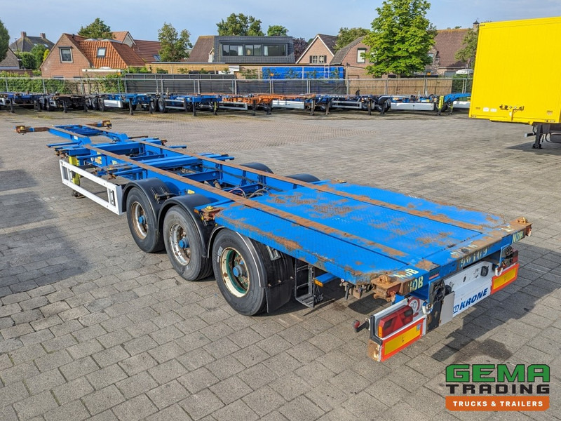 Krone SDC-27 3-Assen BPW Drumbrakes - 5340KG - All Connections (O1912) - Контейнеровоз/ Сменна каросерия полуремарке: снимка 3 Krone SDC-27 3-Assen BPW Drumbrakes - 5340KG - All Connections (O1912) - Контейнеровоз/ Сменна каросерия полуремарке: снимка 3