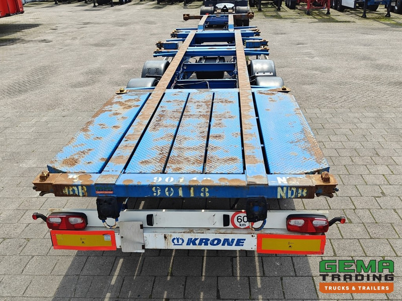 Krone SDC 27 3 assen BPW - DrumBrakes - 5340KG - 2x 20FT 1x 30FT 1x40FT - NL kenteken - Контейнеровоз/ Сменна каросерия полуремарке: снимка 5 Krone SDC 27 3 assen BPW - DrumBrakes - 5340KG - 2x 20FT 1x 30FT 1x40FT - NL kenteken - Контейнеровоз/ Сменна каросерия полуремарке: снимка 5