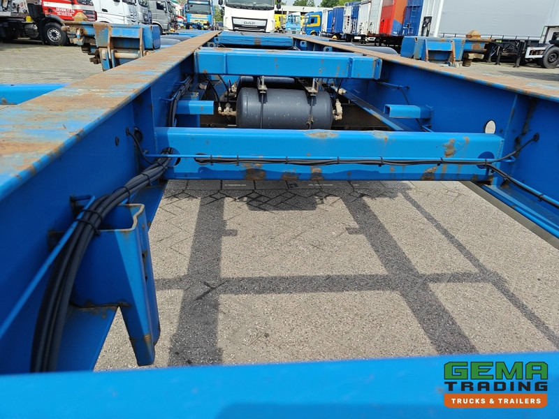 Контейнеровоз/ Сменна каросерия полуремарке Krone SDC 27 3 assen BPW - DrumBrakes - 5340KG - 2x 20FT 1x 30FT 1x40FT - NL kenteken: снимка 10