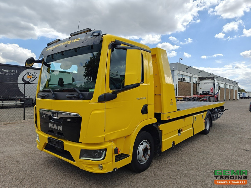 MAN TGL 12.220 4x2 Daycab Euro6 - Falkom FAS5000 + FAL2000 + Dubbele Lier 3600KG - Afstandsbediening - SMARTTachoV2 - Камион пътна помощ: снимка 1 MAN TGL 12.220 4x2 Daycab Euro6 - Falkom FAS5000 + FAL2000 + Dubbele Lier 3600KG - Afstandsbediening - SMARTTachoV2 - Камион пътна помощ: снимка 1