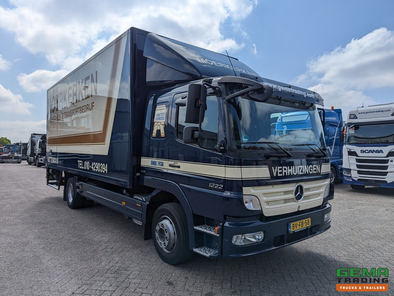 Mercedes-Benz ATEGO 1222 L 4x2 Slaapcab Euro5 - Standkachel - Schuifzeilen/Gesloten Bak 6.5m + laadklep 1500kg - Камион с брезент: снимка 5 Mercedes-Benz ATEGO 1222 L 4x2 Slaapcab Euro5 - Standkachel - Schuifzeilen/Gesloten Bak 6.5m + laadklep 1500kg - Камион с брезент: снимка 5