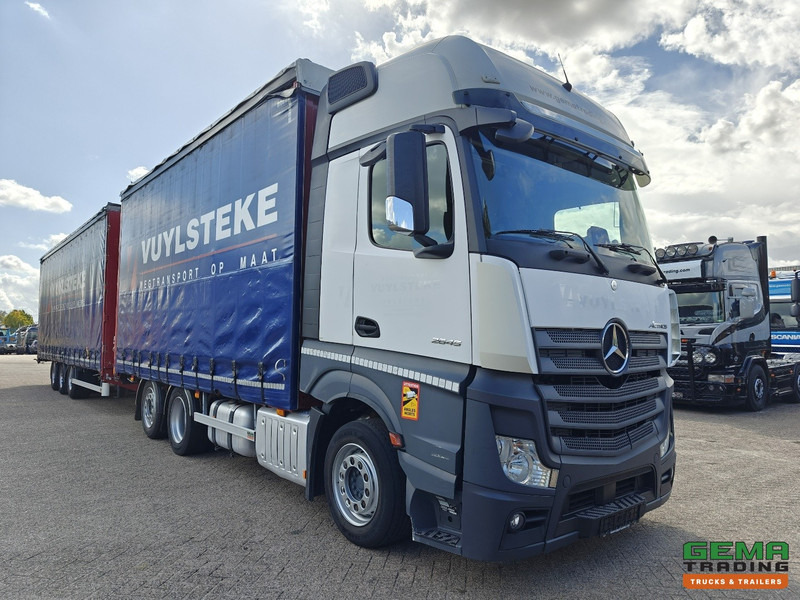 Mercedes-Benz Actros 2645 6x2 Gigaspace Euro6 + 3Axle Trailer - 115m³ VolumeCombi - Dubbele Tanks - Moffet Aansluiting - HH Vloer - SMARTTacho V2 - Камион фургон: снимка 4 Mercedes-Benz Actros 2645 6x2 Gigaspace Euro6 + 3Axle Trailer - 115m³ VolumeCombi - Dubbele Tanks - Moffet Aansluiting - HH Vloer - SMARTTacho V2 - Камион фургон: снимка 4