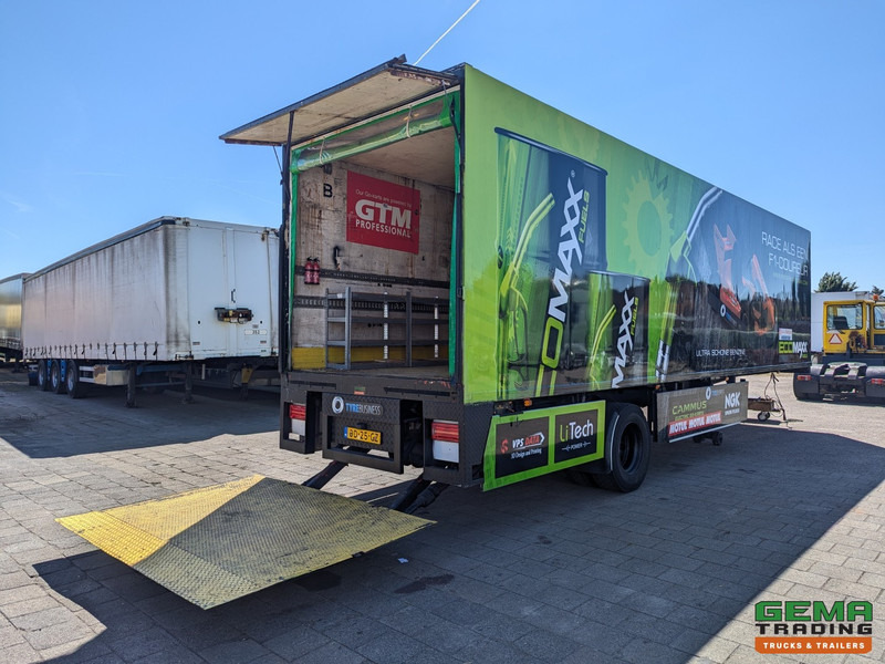 Netam-Fruehauf ONCRK 20 110 1-As SAF - CITY - Geslotenbak 10.45m - Kabel gestuurd - Laadklep 1500kg - Затворена каросерия полуремарке: снимка 1 Netam-Fruehauf ONCRK 20 110 1-As SAF - CITY - Geslotenbak 10.45m - Kabel gestuurd - Laadklep 1500kg - Затворена каросерия полуремарке: снимка 1