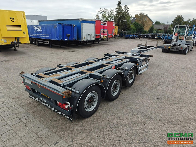Pacton ET3 3-Assen SAF - MULTI - Schijfremmen - LiftAs - 3x Uitschuifbaar - 03/2026 APK - Контейнеровоз/ Сменна каросерия полуремарке: снимка 2 Pacton ET3 3-Assen SAF - MULTI - Schijfremmen - LiftAs - 3x Uitschuifbaar - 03/2026 APK - Контейнеровоз/ Сменна каросерия полуремарке: снимка 2
