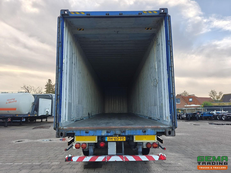 Pacton T3-007 3-Assen BPW - Containerchassis + 45FT HiCube Container - Reservewieldrager - Контейнеровоз/ Сменна каросерия полуремарке: снимка 4 Pacton T3-007 3-Assen BPW - Containerchassis + 45FT HiCube Container - Reservewieldrager - Контейнеровоз/ Сменна каросерия полуремарке: снимка 4