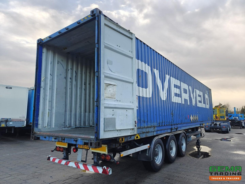 Pacton T3-007 3-Assen BPW - Containerchassis + 45FT HiCube Container - Reservewieldrager - Контейнеровоз/ Сменна каросерия полуремарке: снимка 1 Pacton T3-007 3-Assen BPW - Containerchassis + 45FT HiCube Container - Reservewieldrager - Контейнеровоз/ Сменна каросерия полуремарке: снимка 1