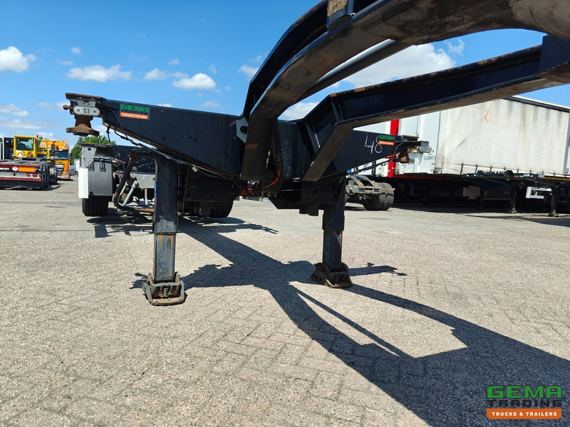Контейнеровоз/ Сменна каросерия полуремарке Pacton T3-010 3-Assen SAF - MULTI - Trommelremmen - LiftAs - 3x Uitschuifbaar - 04/2026 APK: снимка 10