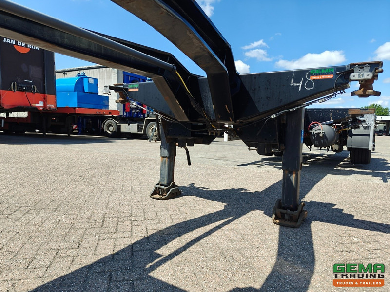 Контейнеровоз/ Сменна каросерия полуремарке Pacton T3-010 3-Assen SAF - MULTI - Trommelremmen - LiftAs - 3x Uitschuifbaar - 04/2026 APK: снимка 11