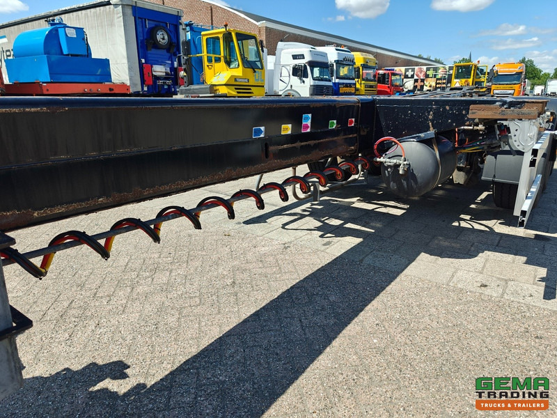 Контейнеровоз/ Сменна каросерия полуремарке Pacton T3-010 3-Assen SAF - MULTI - Trommelremmen - LiftAs - 3x Uitschuifbaar - 04/2026 APK: снимка 13