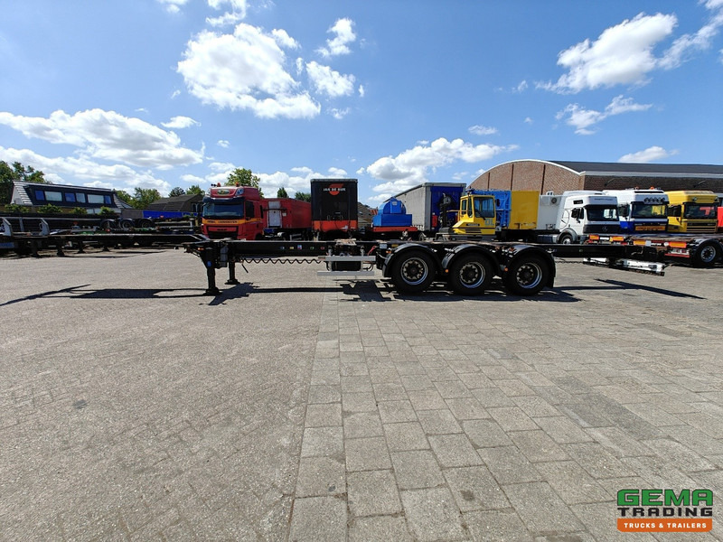 Контейнеровоз/ Сменна каросерия полуремарке Pacton T3-010 3-Assen SAF - MULTI - Trommelremmen - LiftAs - 3x Uitschuifbaar - 04/2026 APK: снимка 17