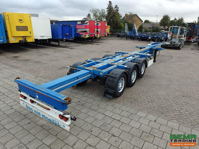 Pacton TXC343 3-Assen Valx - MULTI - Schijfremmen - LiftAs - 3x Uitschuifbaar - 05/2026 APK - Контейнеровоз/ Сменна каросерия полуремарке: снимка 1 Pacton TXC343 3-Assen Valx - MULTI - Schijfremmen - LiftAs - 3x Uitschuifbaar - 05/2026 APK - Контейнеровоз/ Сменна каросерия полуремарке: снимка 1