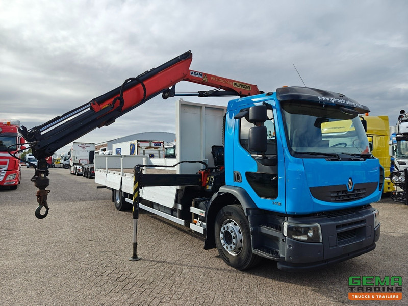 Renault Premium Lander 340 4x2 Dagcab Euro5 - Retarder - Open Laadbak 7.8M + Palfinger PK12002-EH - RadioGrafisch - Бордови камион, Камион с кран: снимка 3 Renault Premium Lander 340 4x2 Dagcab Euro5 - Retarder - Open Laadbak 7.8M + Palfinger PK12002-EH - RadioGrafisch - Бордови камион, Камион с кран: снимка 3