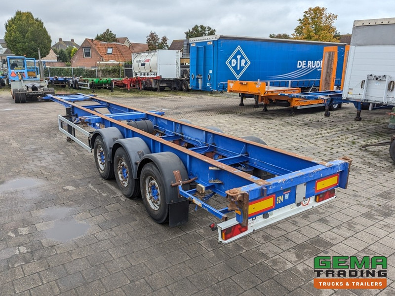 Renders ROC 12.27 CC 3-Assen MB Discbrakes - 4940KG - 2x20FT 1x40FT - FLAT (O2058) - Контейнеровоз/ Сменна каросерия полуремарке: снимка 4 Renders ROC 12.27 CC 3-Assen MB Discbrakes - 4940KG - 2x20FT 1x40FT - FLAT (O2058) - Контейнеровоз/ Сменна каросерия полуремарке: снимка 4