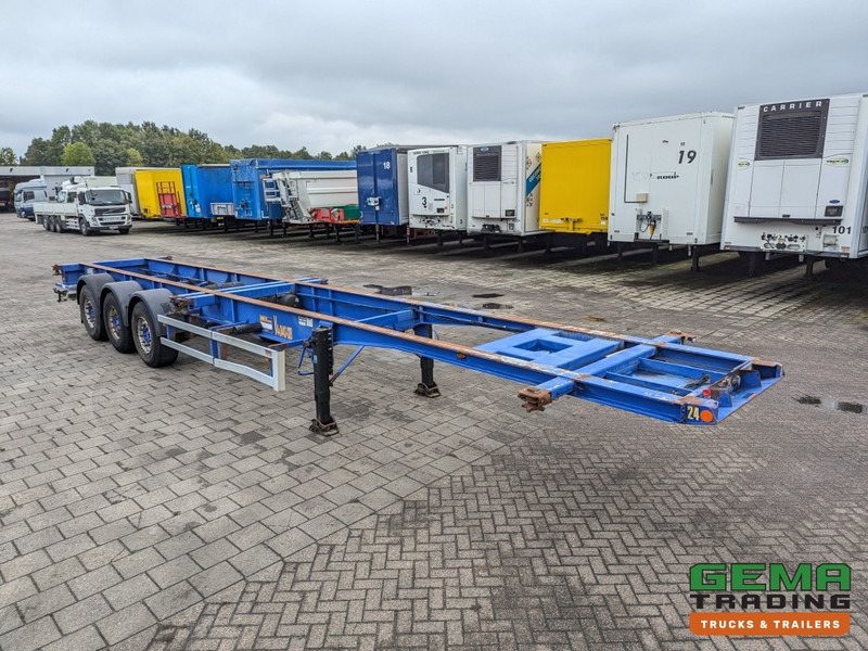 Renders ROC 12.27 CC 3-Assen MB Discbrakes - 4940KG - 2x20FT 1x40FT - FLAT (O2058) - Контейнеровоз/ Сменна каросерия полуремарке: снимка 3 Renders ROC 12.27 CC 3-Assen MB Discbrakes - 4940KG - 2x20FT 1x40FT - FLAT (O2058) - Контейнеровоз/ Сменна каросерия полуремарке: снимка 3