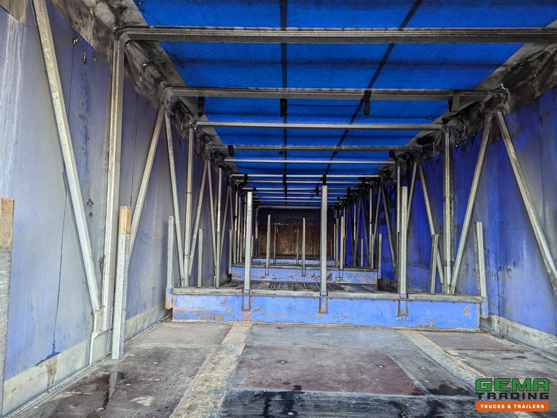 Брезентово полуремарке Samro ST39WGWE 12.9M 3-Assen BPW - SchuifKap - Lift/Stuur-as - HH Vloer - Bokken - Rongen: снимка 7