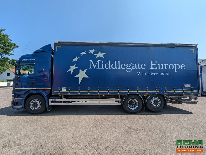 Камион с брезент Scania G360 6x2/4 Streamline Euro6 - Retarder - Schuifzeilenbak 8.2M + Laadklep 1500kg - Smart Tacho V2: снимка 12