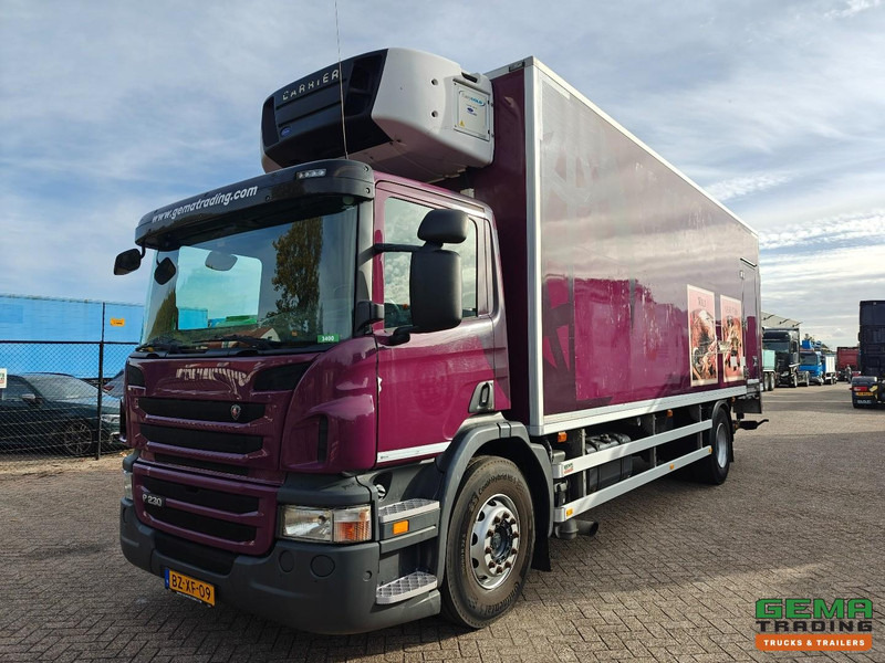 Scania P230 4x2 Dagcab Euro5 - Koel-VriesBak 7.55m + Carrier Supra 950MT + Laadklep 2000kg - Рефрижератор камион: снимка 1 Scania P230 4x2 Dagcab Euro5 - Koel-VriesBak 7.55m + Carrier Supra 950MT + Laadklep 2000kg - Рефрижератор камион: снимка 1