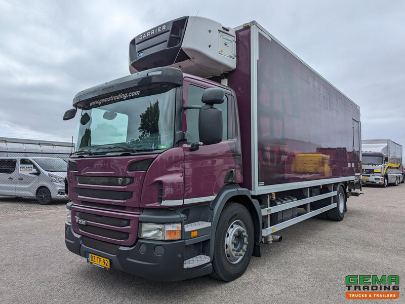 Scania P230 4x2 Dagcab Euro5 - Koel-VriesBak 8.4m + Carrier Supra 950MT + Laadklep 2000kg - Рефрижератор камион: снимка 1 Scania P230 4x2 Dagcab Euro5 - Koel-VriesBak 8.4m + Carrier Supra 950MT + Laadklep 2000kg - Рефрижератор камион: снимка 1