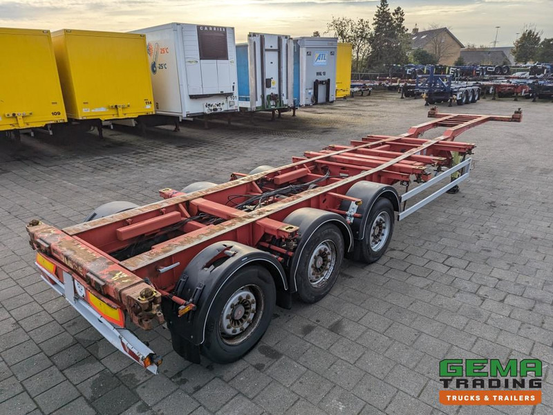 Tirsan Maxima CS 3-Assen SAF ADR FL-AT - Disc Brakes - All Connections - Back Slider (O1979) - Контейнеровоз/ Сменна каросерия полуремарке: снимка 4 Tirsan Maxima CS 3-Assen SAF ADR FL-AT - Disc Brakes - All Connections - Back Slider (O1979) - Контейнеровоз/ Сменна каросерия полуремарке: снимка 4
