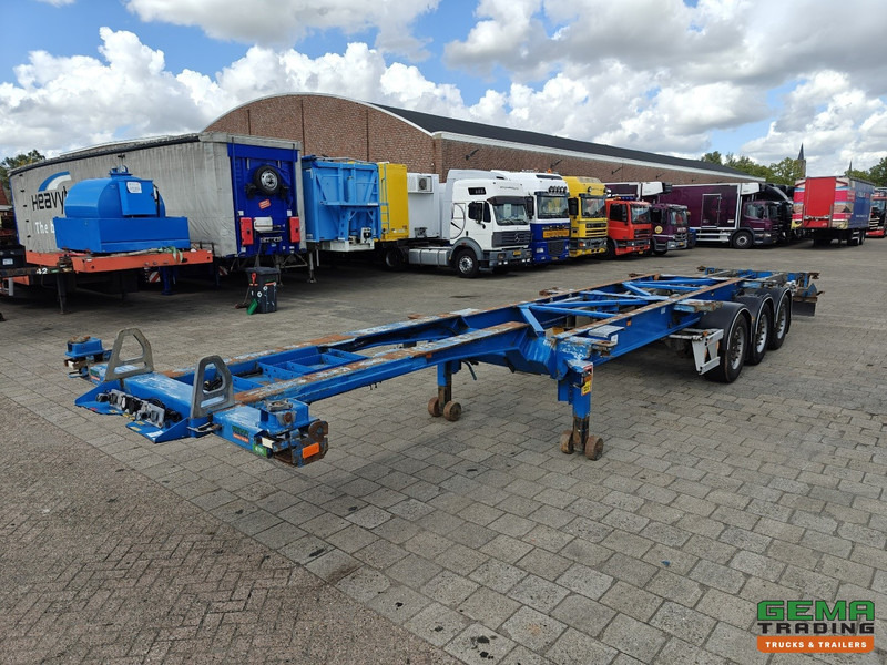 Van Hool 3B0079 3-Assen SAF - Schijfremmen - Alle aansluitingen / Universeel chassis - Контейнеровоз/ Сменна каросерия полуремарке: снимка 2 Van Hool 3B0079 3-Assen SAF - Schijfremmen - Alle aansluitingen / Universeel chassis - Контейнеровоз/ Сменна каросерия полуремарке: снимка 2