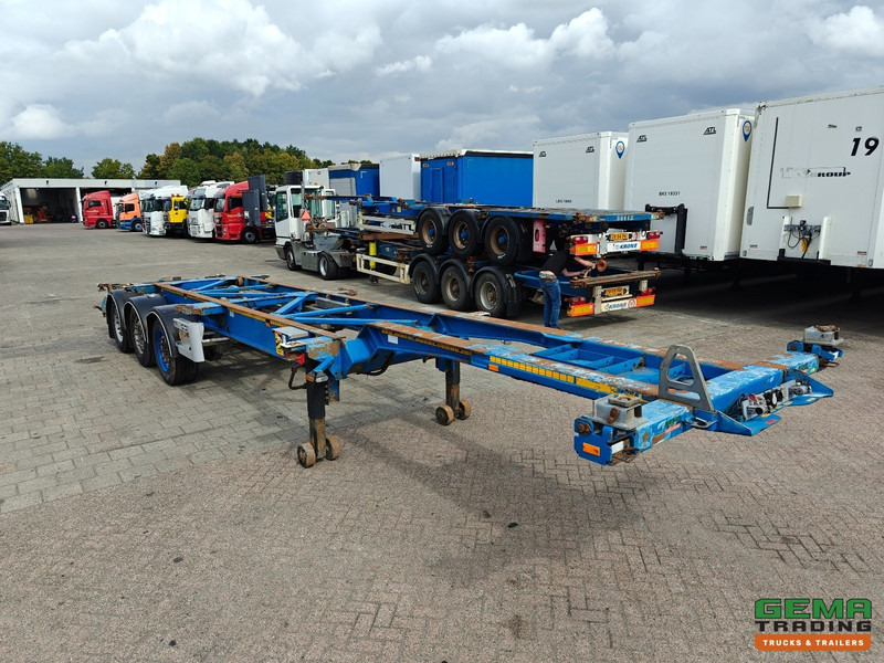 Van Hool 3B0079 3-Assen SAF - Schijfremmen - Alle aansluitingen / Universeel chassis - Контейнеровоз/ Сменна каросерия полуремарке: снимка 4 Van Hool 3B0079 3-Assen SAF - Schijfremmen - Alle aansluitingen / Universeel chassis - Контейнеровоз/ Сменна каросерия полуремарке: снимка 4