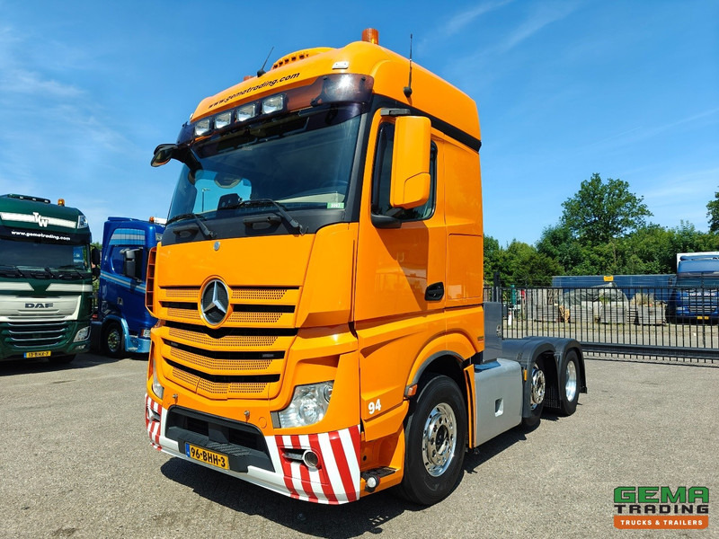 Mercedes-Benz Actros 2745 6x2 Bigspace Euro6A - Retarder - Standairco - 68T - Alcoa - SMARTtachoV2 - Влекач: снимка 1 Mercedes-Benz Actros 2745 6x2 Bigspace Euro6A - Retarder - Standairco - 68T - Alcoa - SMARTtachoV2 - Влекач: снимка 1