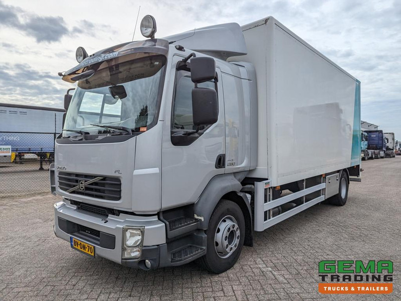 Volvo FL280 4x2 SleepCab 16T Euro5 6CIL - 5.60m GeslotenBak + Laadklep 2500KG - Standkachel - Zijdeur - Servicewagen (V758) - Камион фургон: снимка 1 Volvo FL280 4x2 SleepCab 16T Euro5 6CIL - 5.60m GeslotenBak + Laadklep 2500KG - Standkachel - Zijdeur - Servicewagen (V758) - Камион фургон: снимка 1