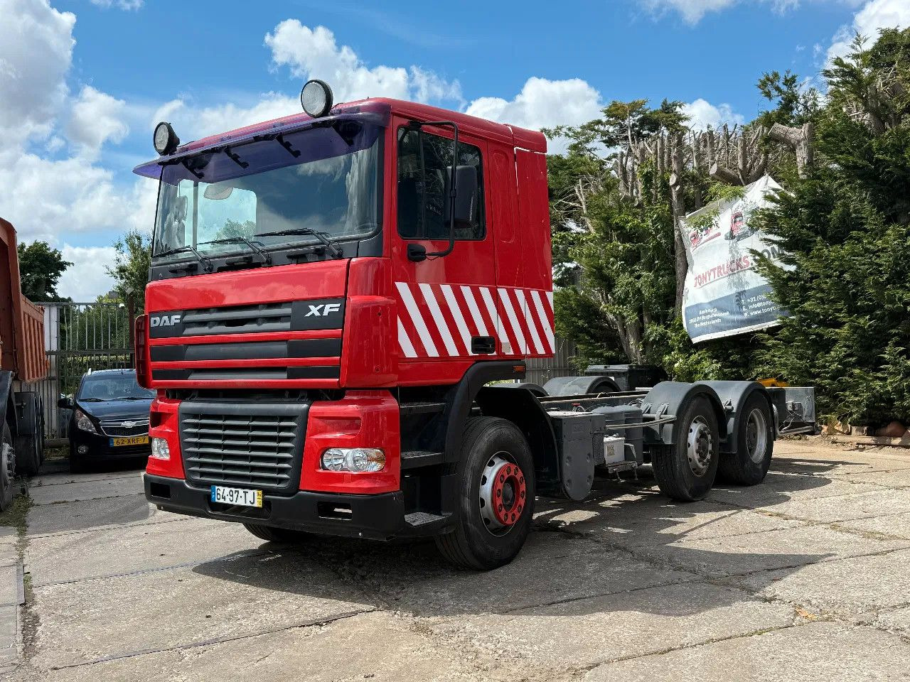 DAF 95.380 ATI 6X2 Chassis ZF Manual Gearbox - Шаси кабина: снимка 2 DAF 95.380 ATI 6X2 Chassis ZF Manual Gearbox - Шаси кабина: снимка 2