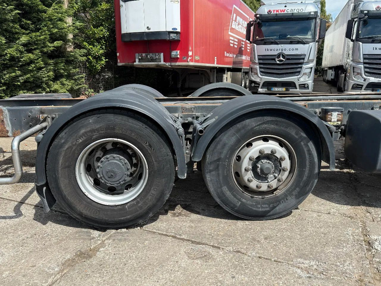 DAF 95.380 ATI 6X2 Chassis ZF Manual Gearbox - Шаси кабина: снимка 5 DAF 95.380 ATI 6X2 Chassis ZF Manual Gearbox - Шаси кабина: снимка 5