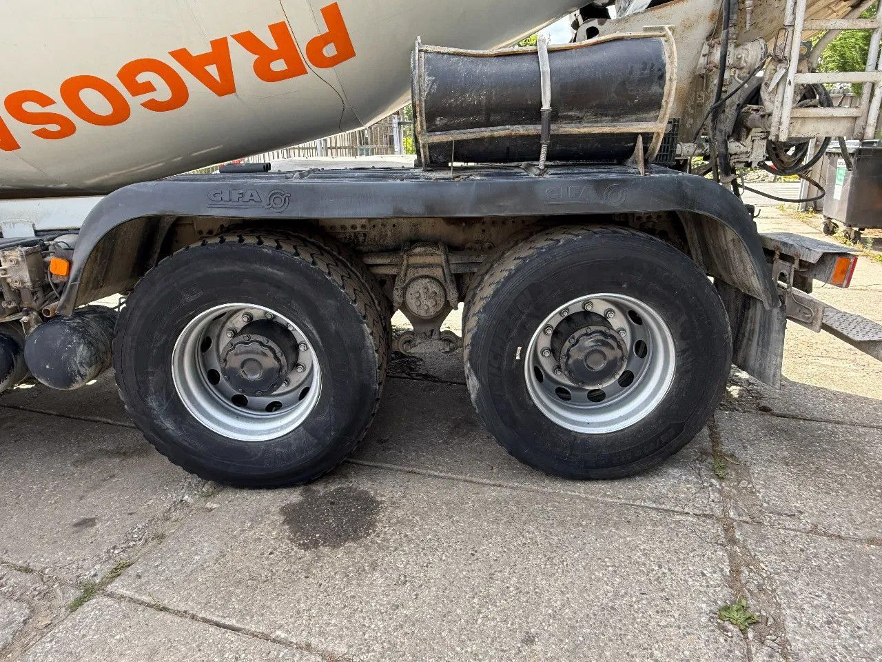 Бетоновоз MAN TGA 35.360 8X4 CIFA Beton Mixer Spring/Spring ZF: снимка 6