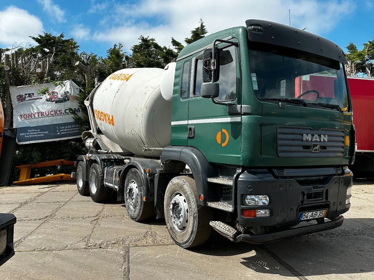 MAN TGA 35.360 8X4 CIFA Beton Mixer Spring/Spring ZF - Бетоновоз: снимка 1 MAN TGA 35.360 8X4 CIFA Beton Mixer Spring/Spring ZF - Бетоновоз: снимка 1